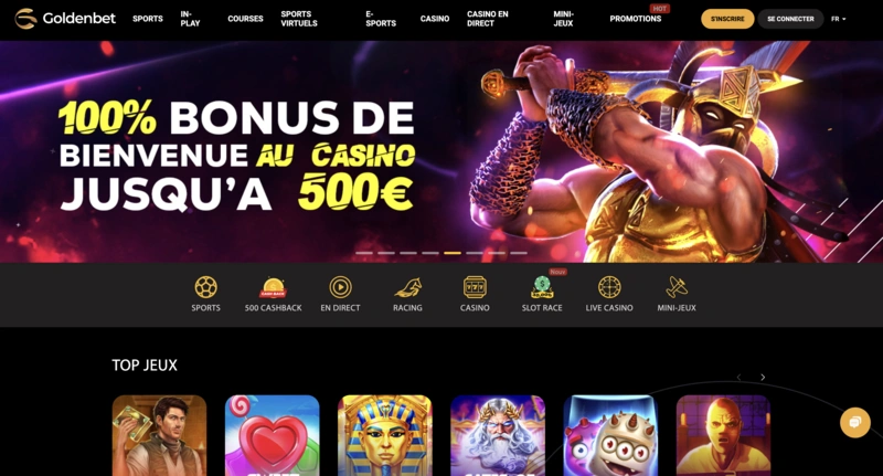 Goldenbet Homepage